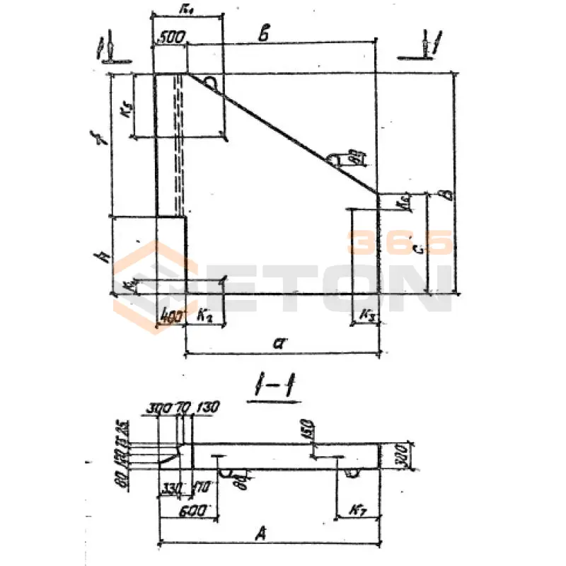 Откосные стенки серия 3.501.1-144 ( Серия 3.501-59, шифр 1484 ) СТ 3 л
